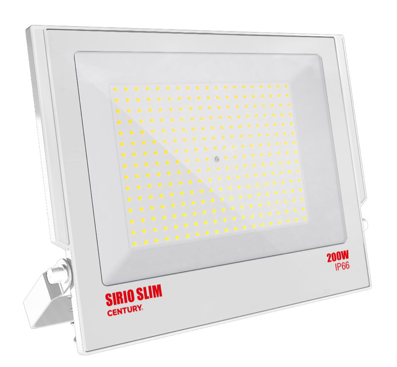 CENTURY SIRIO SLIM reflektor 200W 4000K 18000lm IP66 bílý