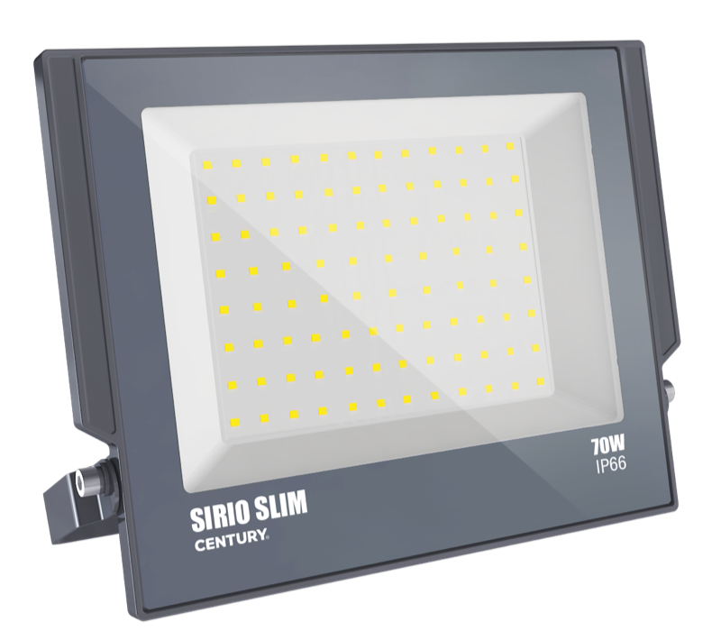 CENTURY SIRIO SLIM LED reflektor 70W 4000K 6300lm IP66
