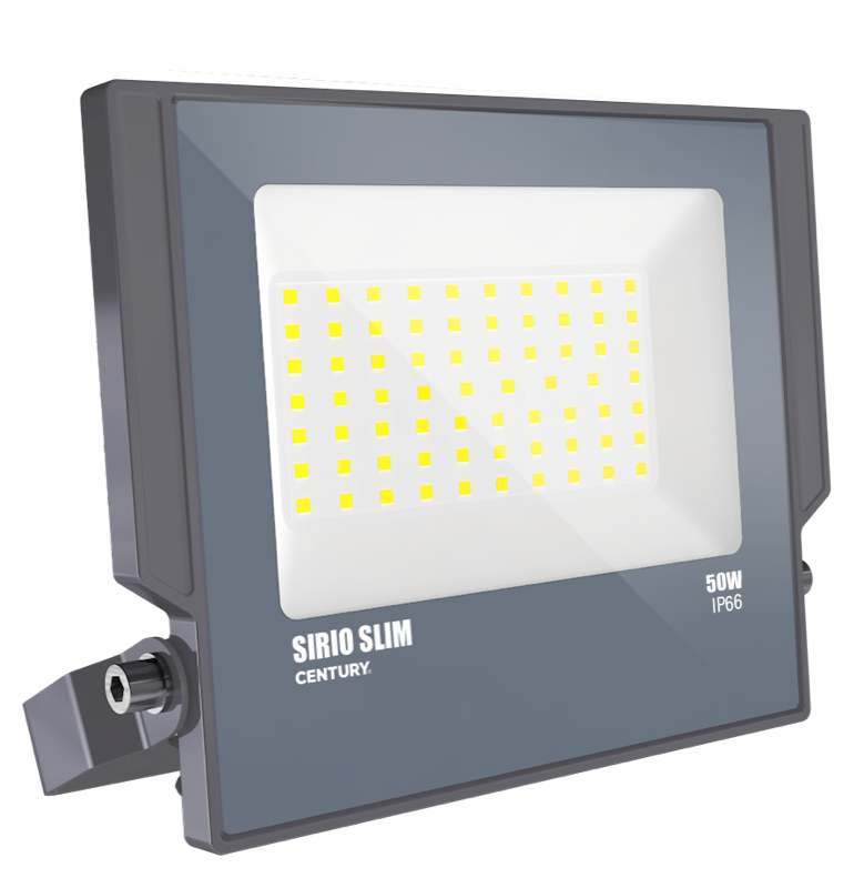 CENTURY SIRIO SLIM LED reflektor 50W 4000K 4500lm IP66