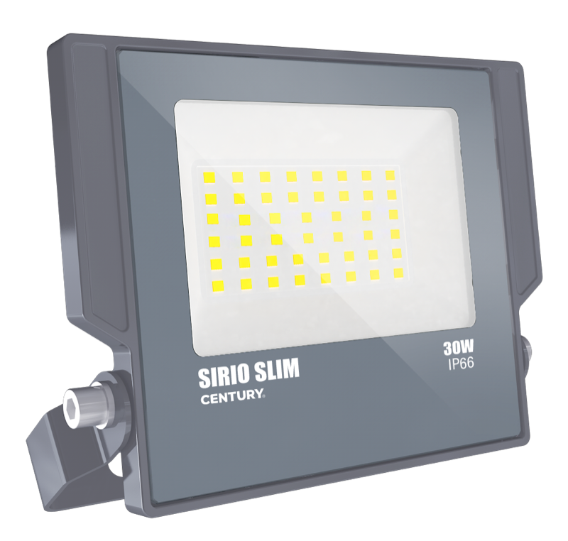 CENTURY SIRIO SLIM LED reflektor 30W 4000K 2700lm IP66