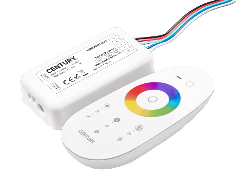 CENTURY ACCENTO driver + dálkový ovladač pro RGBW LED pásek