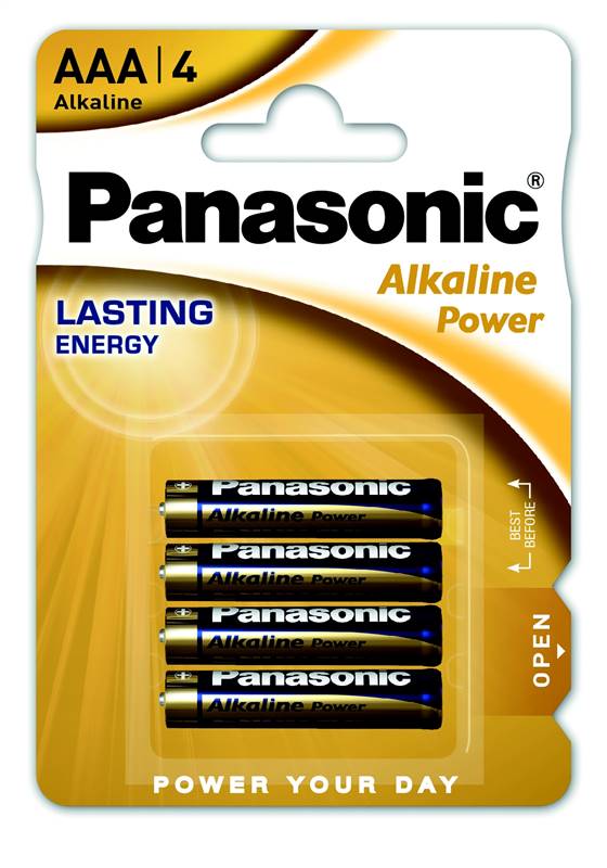 Panasonic LR03 4BP AAA Alkaline Power