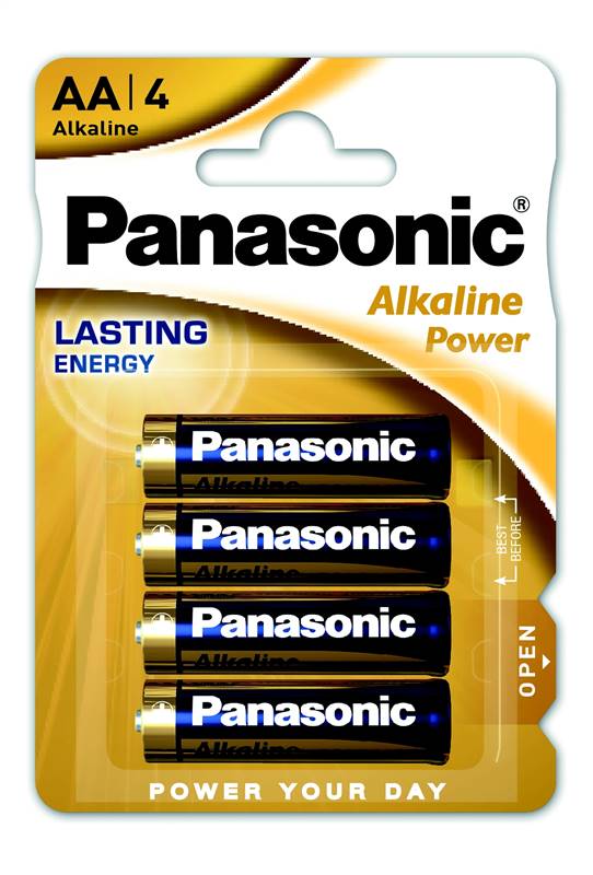 Panasonic LR6 4BP AA Alkaline Power
