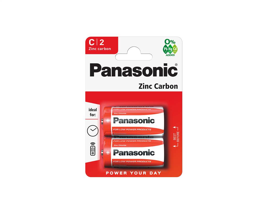 Panasonic LR14 2BP C Zinc