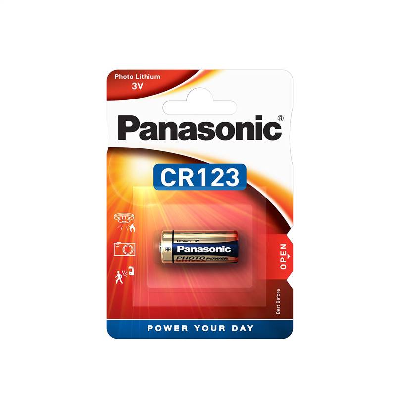 Panasonic CR123 1BP lithiová foto