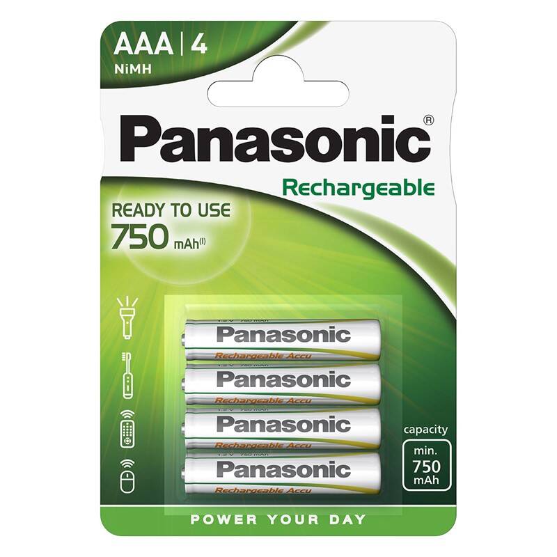 Panasonic HHR-4MVE 4BP AAA Ready to use nabíjecí NiMH