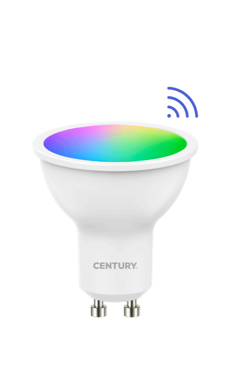 CENTURY LED SMART 6W GU10 400lm RGB-2700-6500K