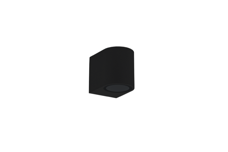 CENTURY AXO nástěnné svítidlo 1xGU10 IP54 černé