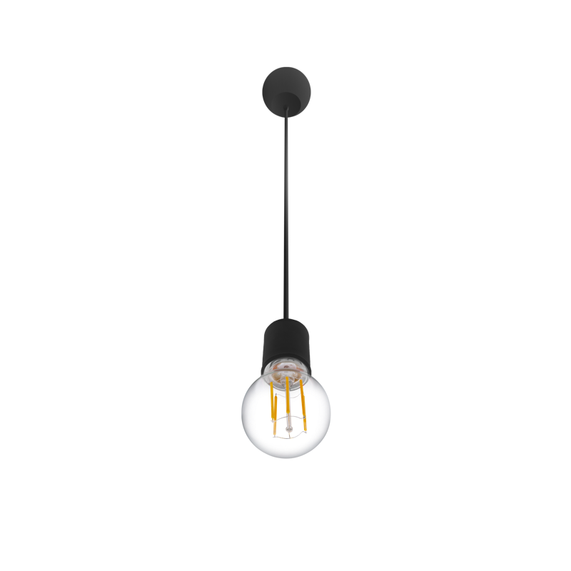 CENTURY FANTASY závěsné svítidlo 1,5m černé pro LED žárovky E27
