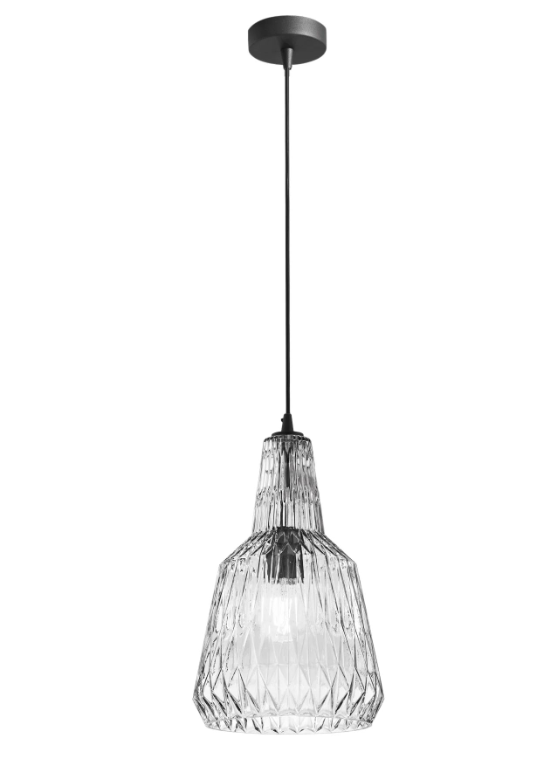 FAN Europe Svítidlo GALWAY Závěsné E27 Kouřové IP20 