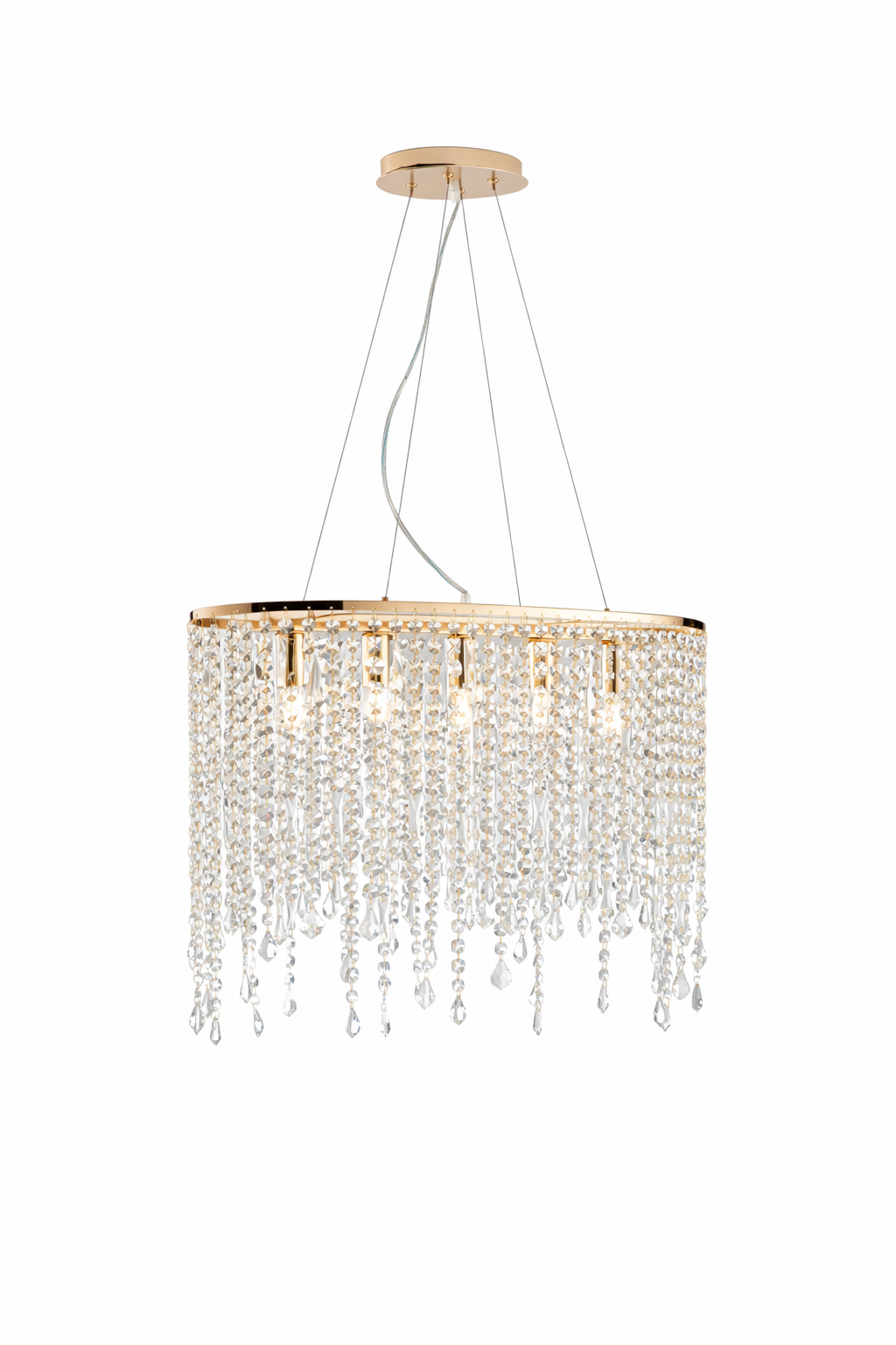 FAN Europe Svítidlo BREEZE Závěsné 5xE14 Zlaté IP20 