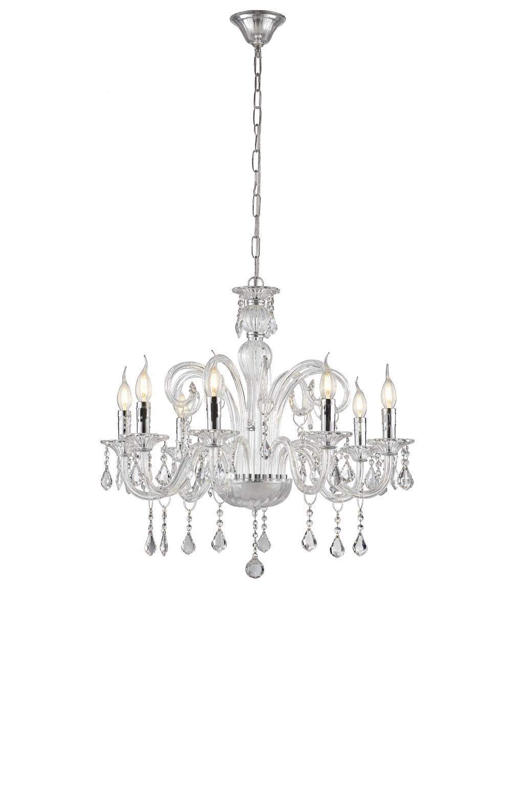 FAN Europe Svítidlo CRISTALLO Závěsné 8xE14 IP20 