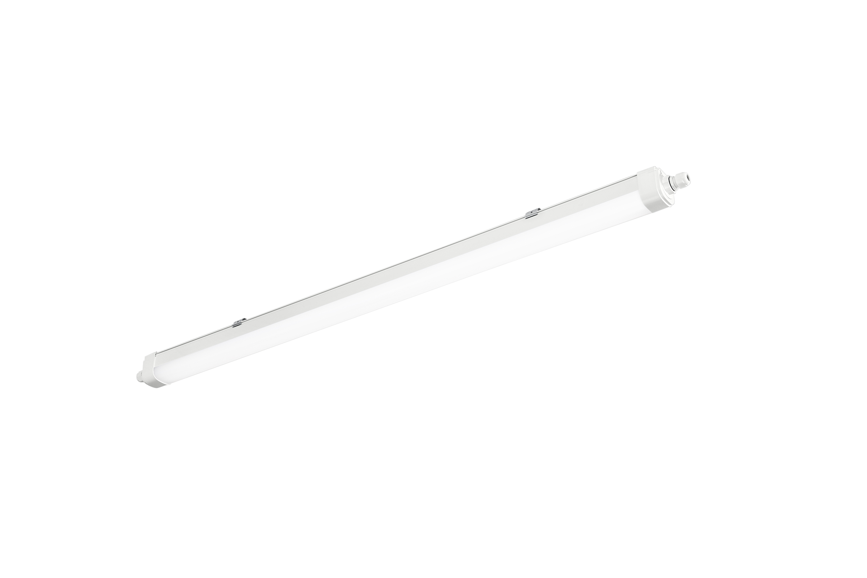 FAN Europe LED Svítidlo RUBIS Prachotěsné se senzorem 34W 4900lm 2700/3300/4000 120° Bílá IP65 1211mm