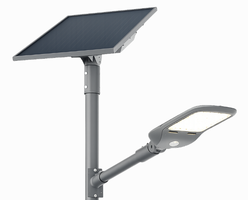 FAN Europe LED Svítidlo IPERION Pouliční se solárním panelem 50W 9000lm 4000K  IP65 