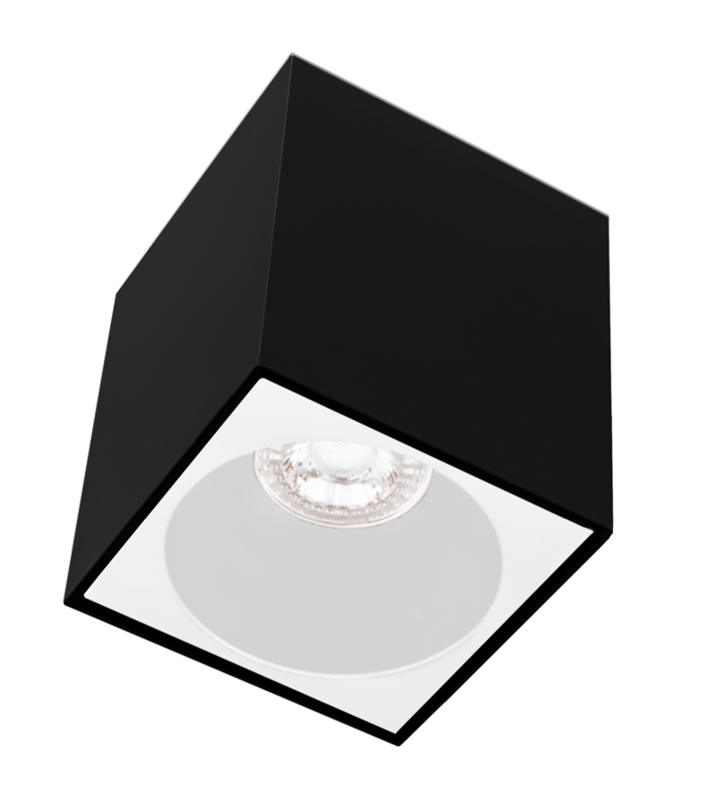 CENTURY ESSENZA LED stropní svítidlo GU10 IP20 černé/bílé