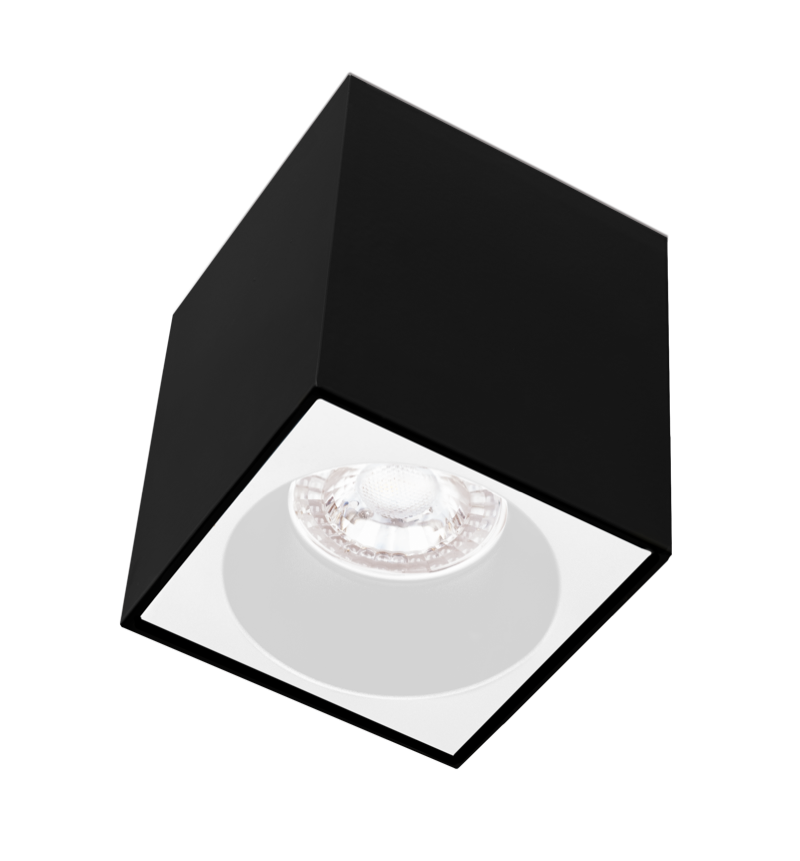 CENTURY ESSENZA LED stropní svítidlo GU10 IP20 černé/bílé