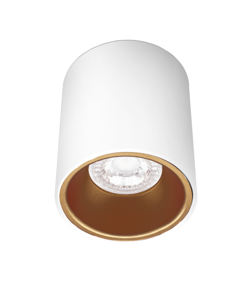 CENTURY ESSENZA LED stropní svítidlo GU10 IP20 bílé/zlaté