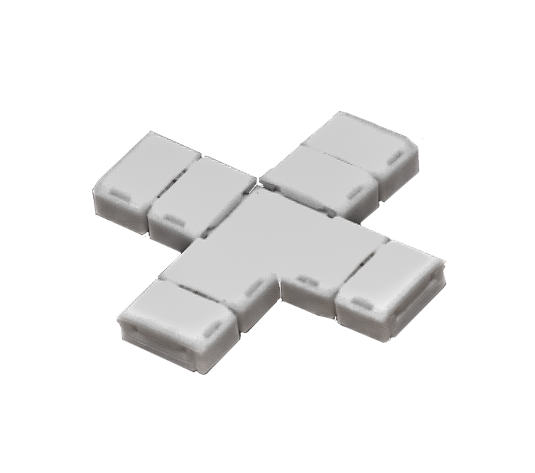 CENTURY Konektor X pro LED pásek 8mm šířka pásku