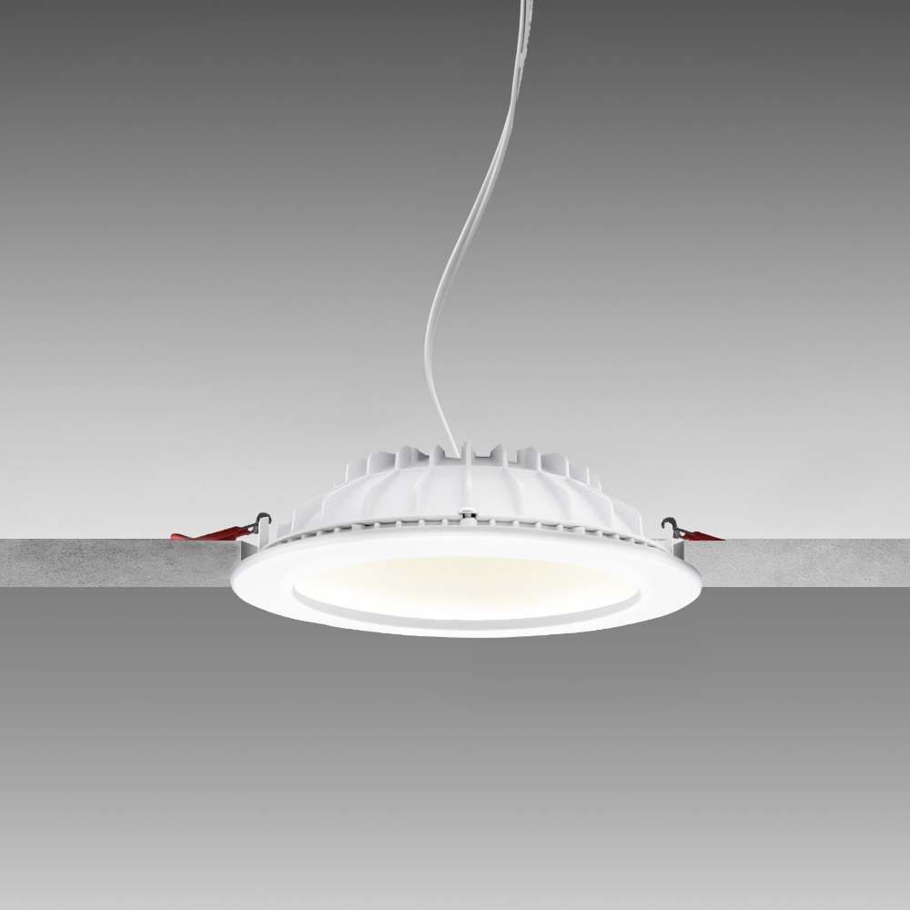 CENTURY Comfort LED svítidlo zapuštěné 16W 3000K 800lm s vnitřním odrazem