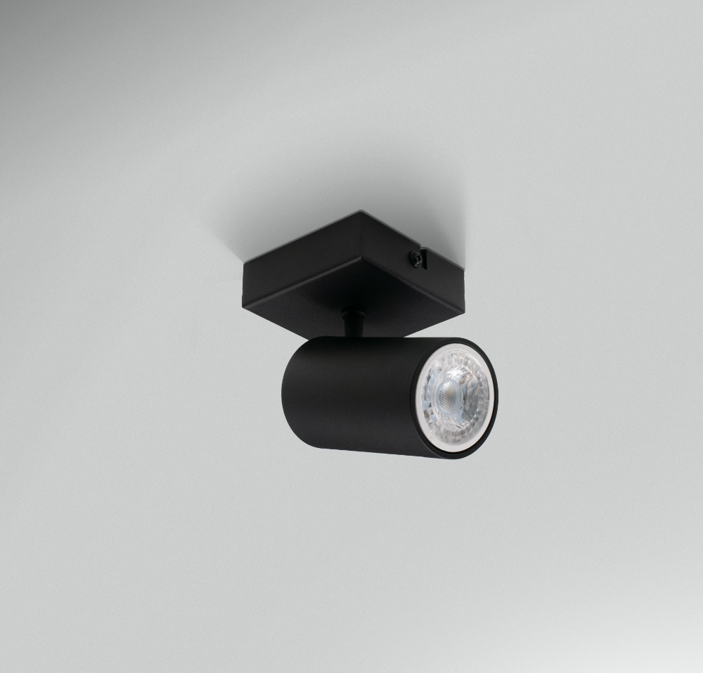 ENFASI přisazené svítidlo GU10 ČERNÉ