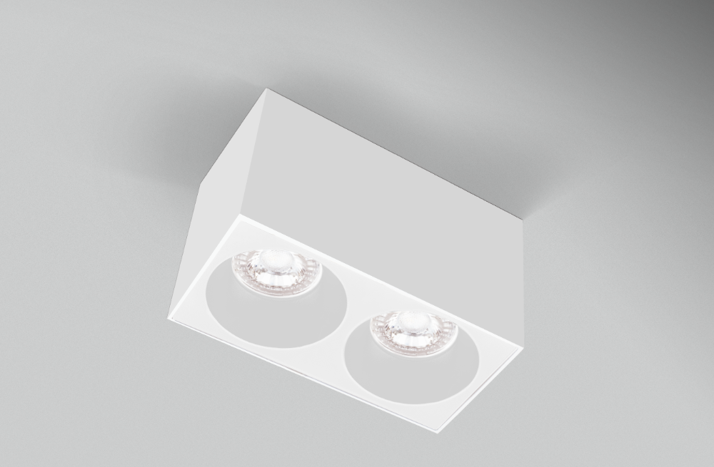 CENTURY ESSENZA LED stropní svítidlo 2GU10 bílé