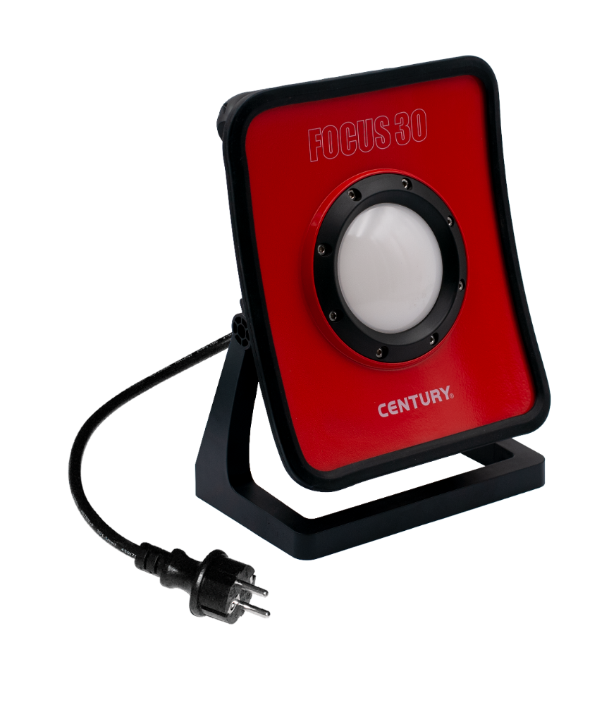 CENTURY FOCUS přenosný reflektor 30W 4000K 2800lm IP54 se zásuvkou