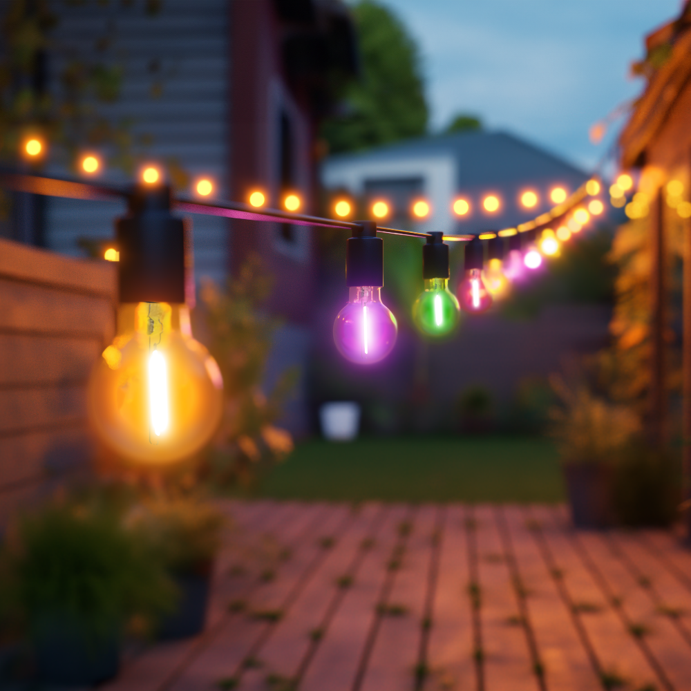 CENTURY FIESTA LED závěsné venkovní osvětlení 6W E27 2200K IP44 dl.5160mm