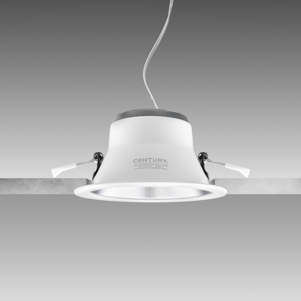 CENTURY FUTURA PRO LED vestavné svítidlo 20W 3000K 4000K 6000K UGR19 IP20 stmívatelné