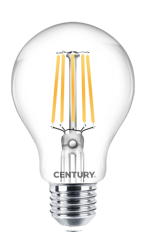 CENTURY LED FILAMENT HRUŠKA ČIRÁ 16W E27 2700K 2300Lm 360d 75x140mm IP20