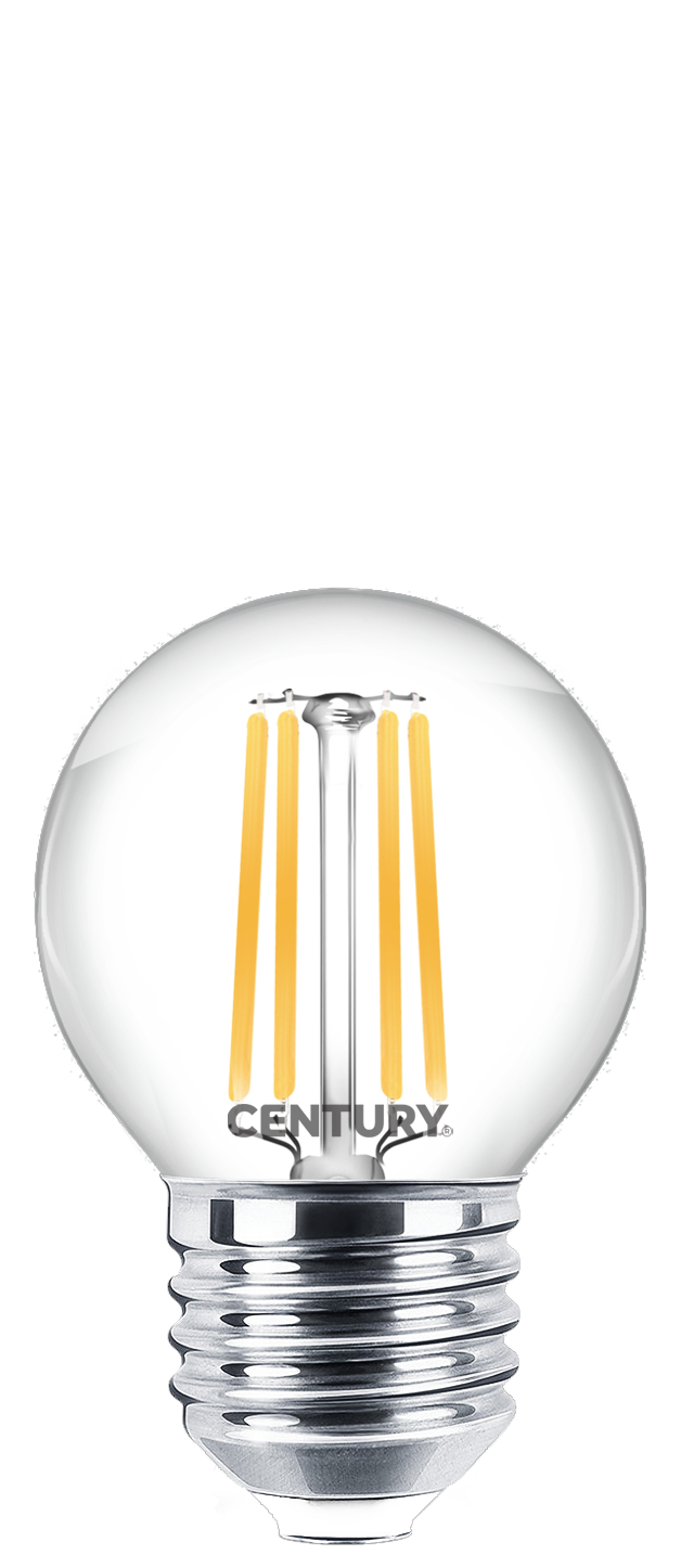 CENTURY INCANTO LED FILAMENT kapka čirá 7W E27 4000K 1055lm IP20