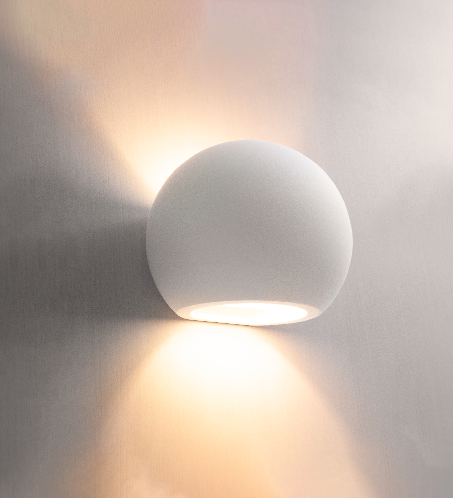 CENTURY JESSY nástěnné sádrové svítidlo G9 125x150mm