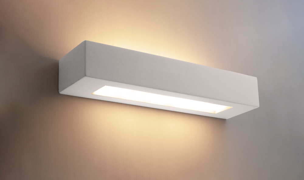 CENTURY JESSY nástěnné sádrové svítidlo E14 95x360mm