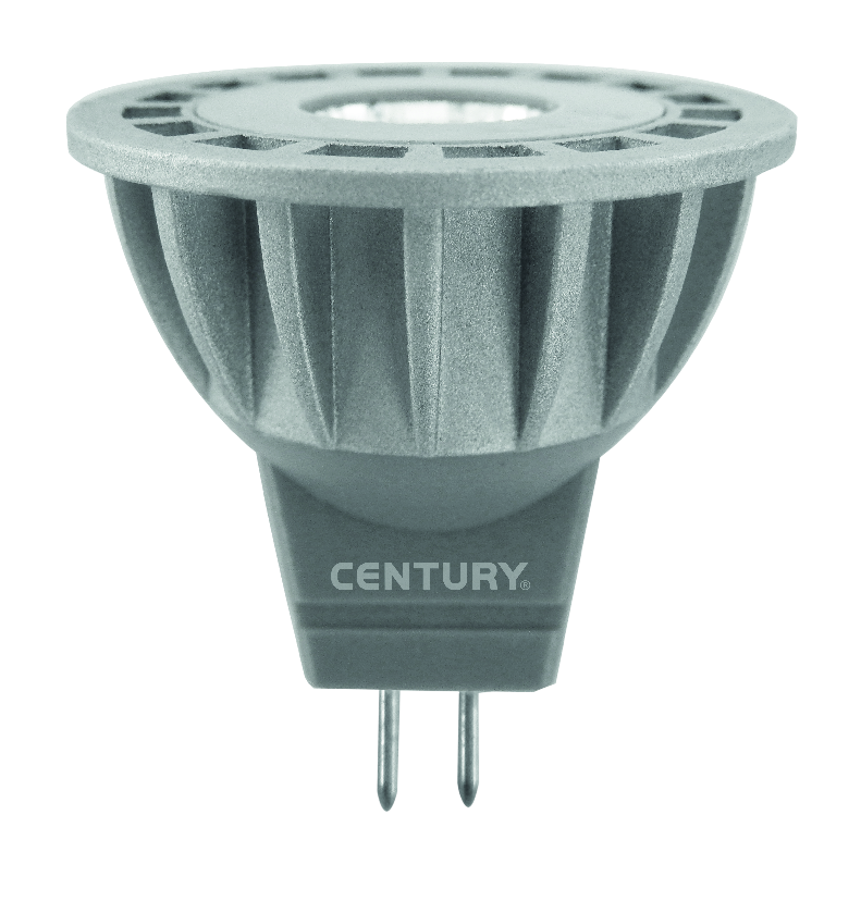 CENTURY LED spot MAXILED MR11 3W GU4 12VDC/AC 3000K 185Lm 30d 35x38mm IP20