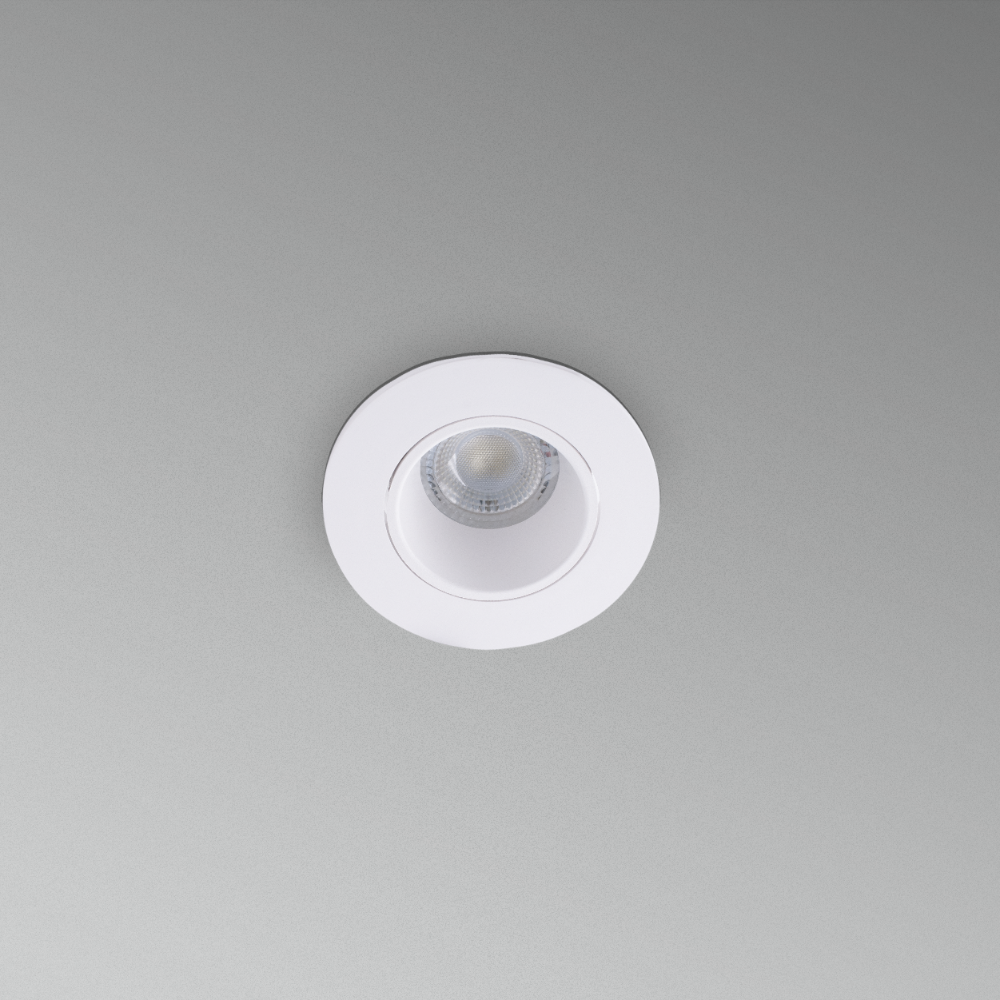 CENTURY KLIK vestavný korpus bodovka pro LED žárovku bílá