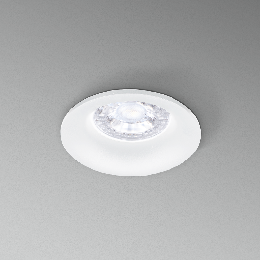 CENTURY KLAK vestavný korpus bodovka pro LED žárovku bílý včetně držáku na žárovku GU10