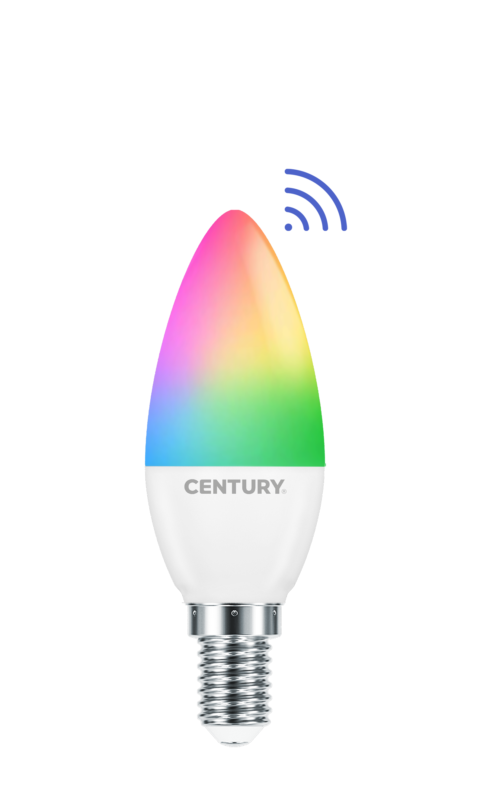 CENTURY LED SVÍČKA SMART 6W E14 470lm RGB-2700-650