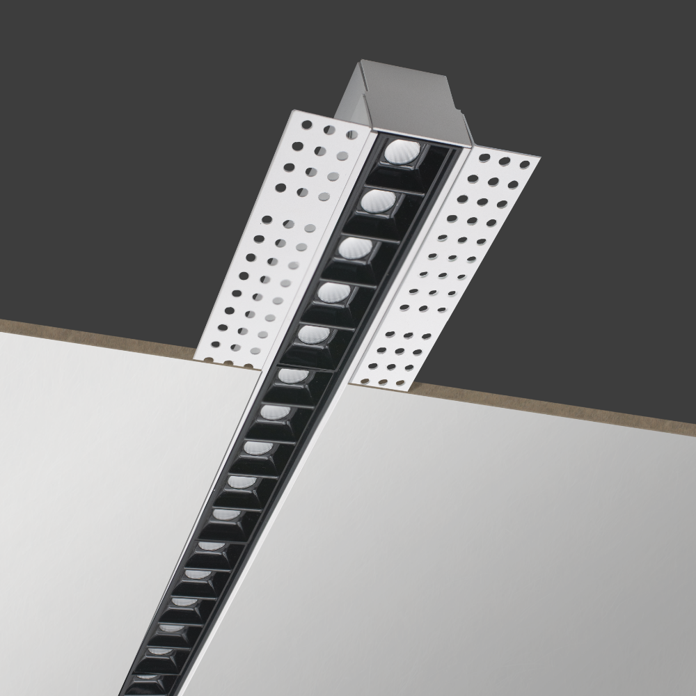 CENTURY MINIMAL zápustné svítidlo 20W 3000K 1600lm 45° do sádrokartonu 