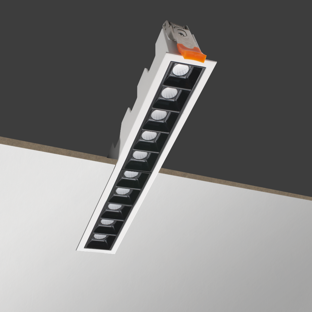 CENTURY MINIMAL zápustné svítidlo 20W 4000K 1200lm 45° do sádrokartonu na klipy