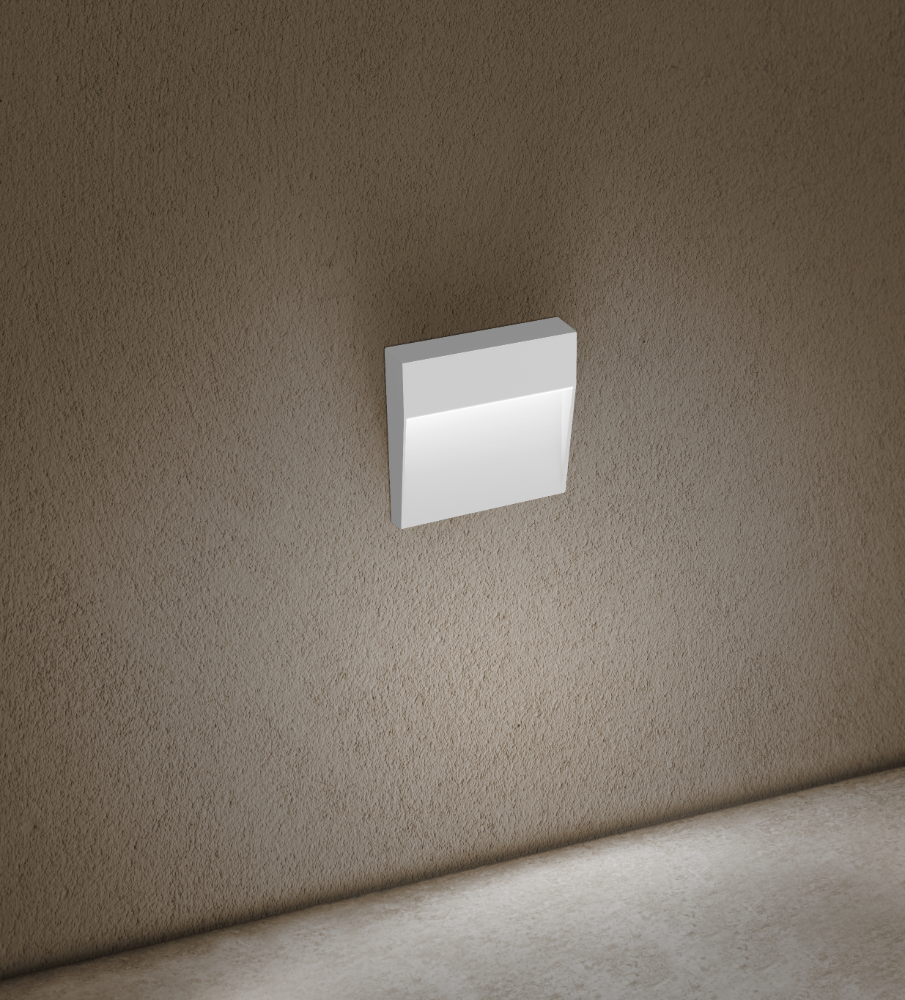 CENTURY PASEO LED nástěnné svítidlo 4W 450lm 4000K IP54 bílé