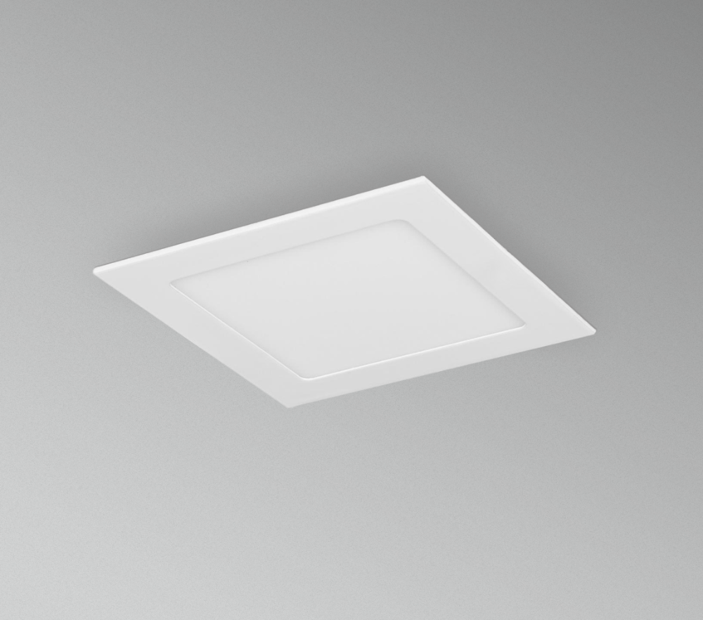 CENTURY PTONDO LED panel čtverec zapuštěný 120x120x15mm 6W 3000K 400lm 120d IP20