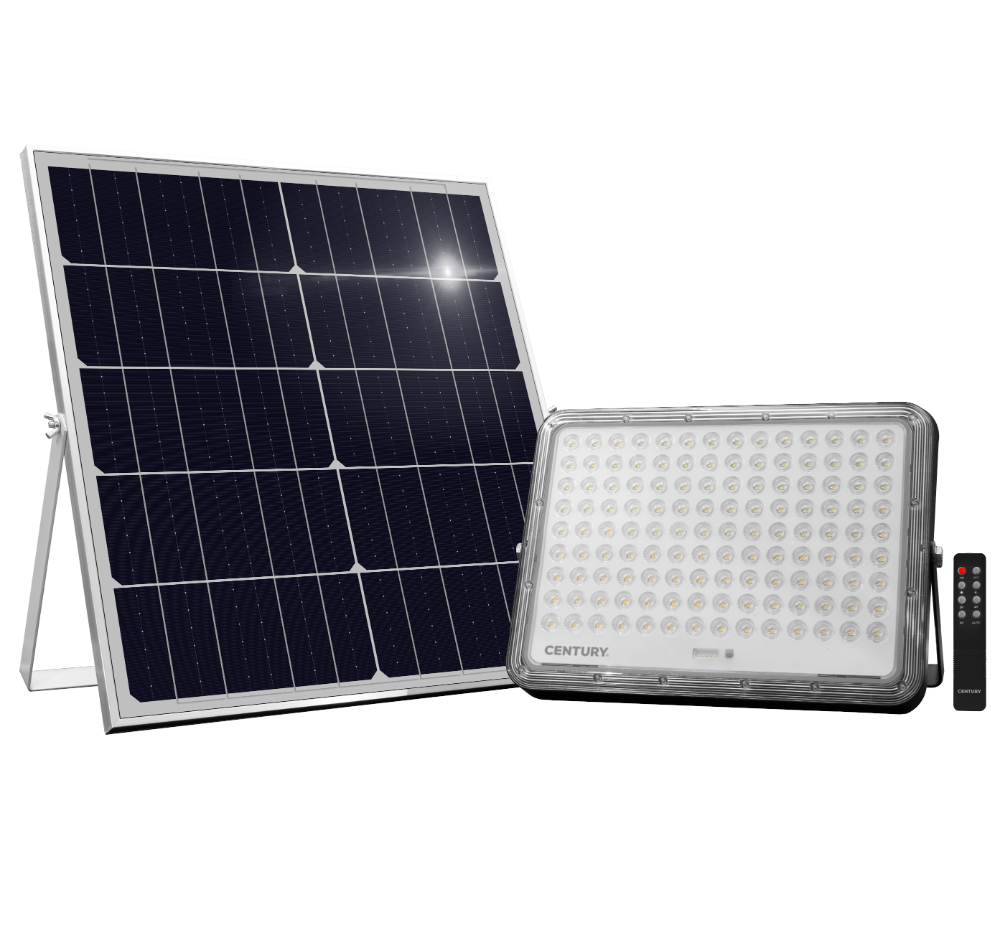 CENTURY PROMETEO solární LED reflektor se senzorem