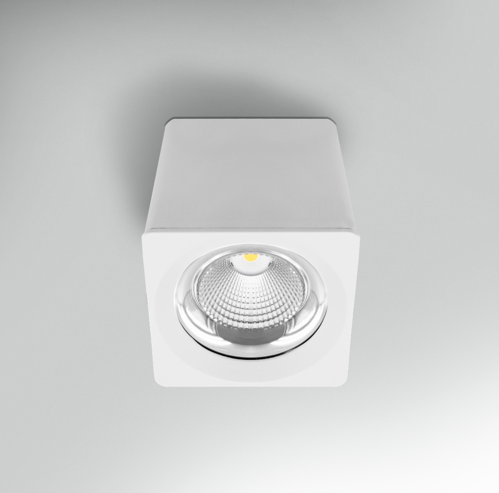CENTURY QUBE LED stropní svítidlo 35W 3000K 3675lm bílé