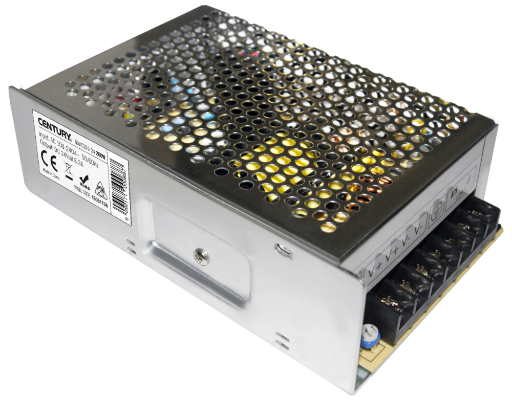 CENTURY LED trafo 200W 24V