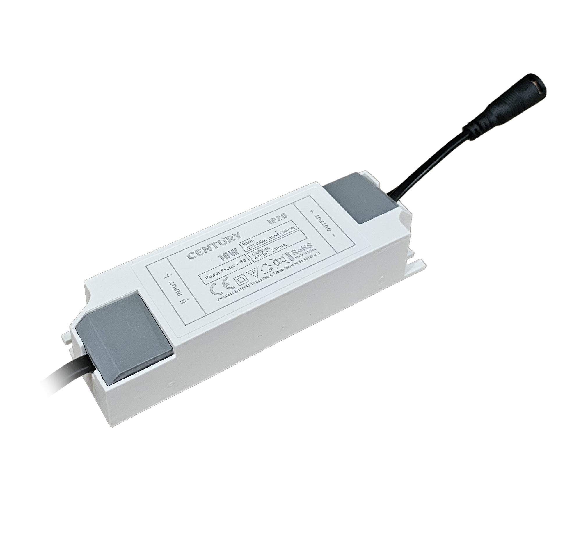 CENTURY DRIVER náhradní pro svítidlo ZENO ZNR-16120 a ZNS-16120