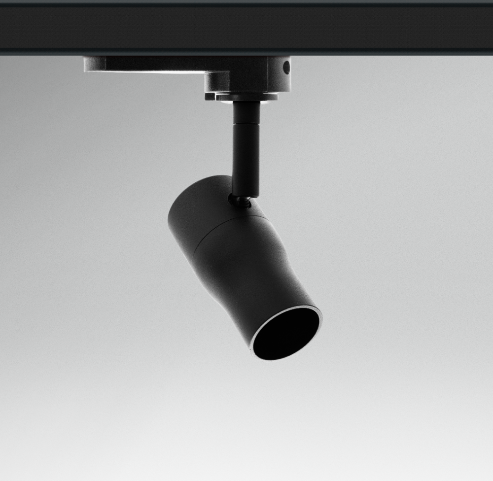 CENTURY REGIA MINI svítidlo do kolejnic 12W 4000K 834lm RA90 černé