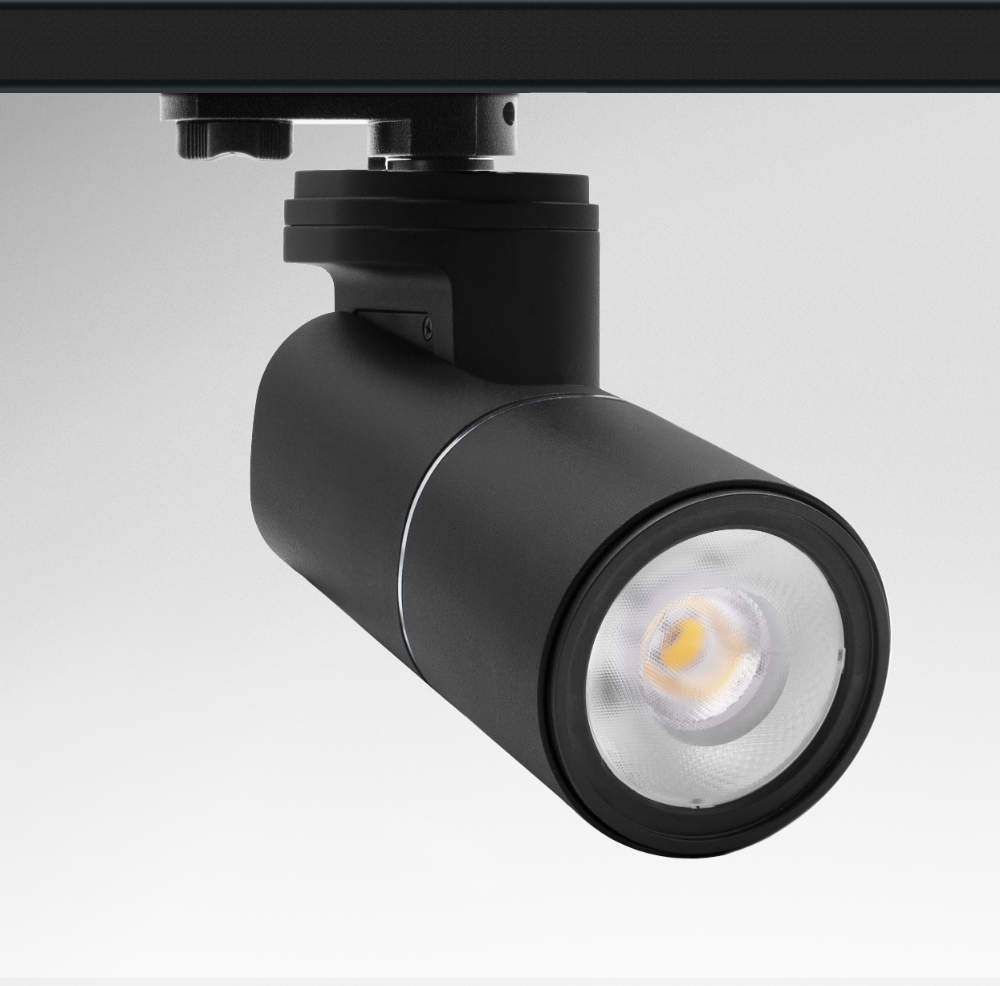 CENTURY REGIA 180 svítidlo do kolejnice 35W 4000K 2800lm CR90 UGR19 černé