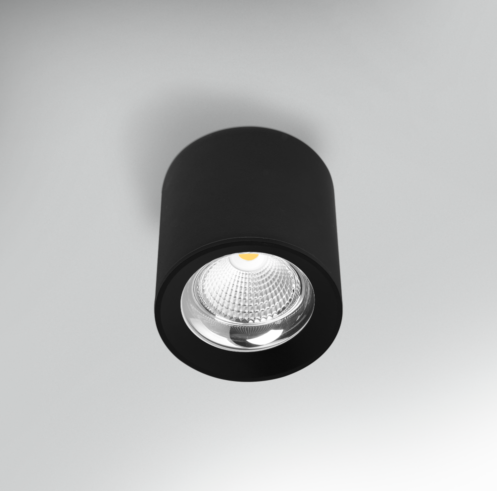 CENTURY RONDO LED stropní svítidlo 15W 4000K 1350lm černý