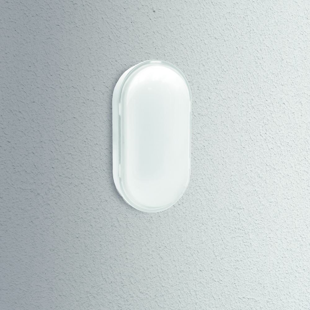 CENTURY Simply LED stropní svítidlo 16W 3000K 1280lm IP65 oválné bílé