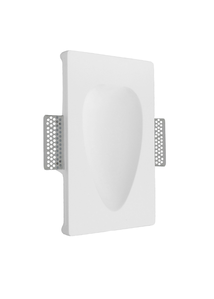 CENTURY SOFFIO stěnové zápustné světlo 1W 3000K 70lm 230mm sádrové k zatmelení