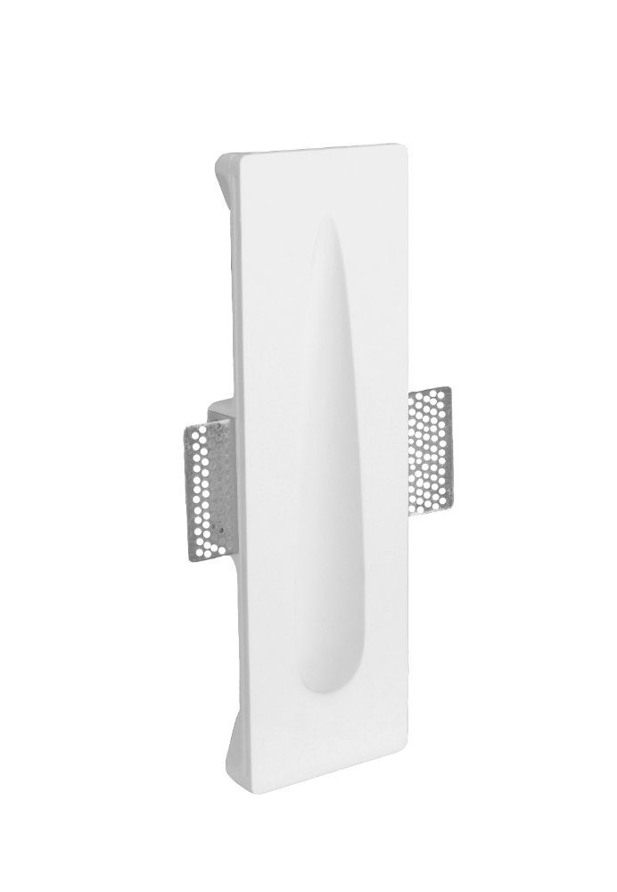 CENTURY SOFFIO stěnové zápustné světlo 1W 3000K 70lm 320mm sádrové k zatmelení